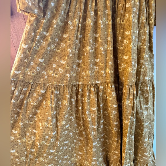 Christy Dawn The Basil Dress in Goldenrod - Picture 6 of 6